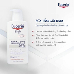 EUCERIN - SỮA TẮM GỘI CHO BÉ