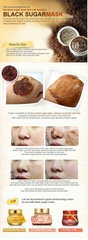 Black suger mask - Mặt nạ Đường đen SKIN FOOD 100gam