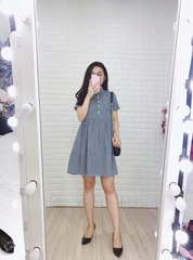 Đầm Kẻ caro nhỏ