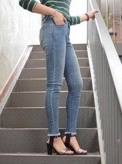 Jean Skinny chất Jean mềm co giãn