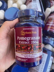VIÊN UỐNG CHỐNG NẮNG NỘI SINH LỰU ĐỎ POMEGRANATE EXTRACT 250MG