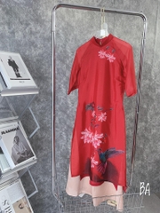 áo dài đỏ