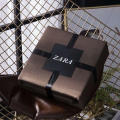 Bộ ga giường *zara* chất satin mịn mát