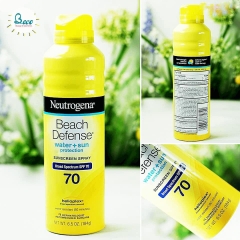 Xịt chống nắng Neutrogena Beach Defence SPF 70+ của hãng Neutrogena
