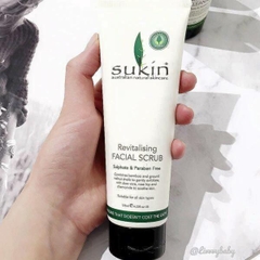 KEM TẨY TẾ BÀO DA CHẾT VÀ TÁI TẠO DA FACIAL SCRUB SUKIN 125ML 