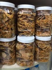 Cơm cháy khô gà ngon giòn ruộm luôn, cay nhẹ