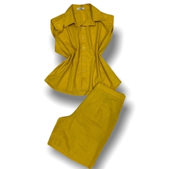 Set linen độn vai
