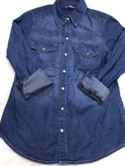 Sơmi denim xịn
