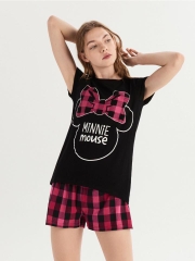 Bộ mặc nhà thun cotton 