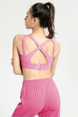 Bộ jogger bra chéo cài sau