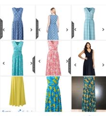 Đầm xuất chuẩn, cổ đắp chéo, không tay