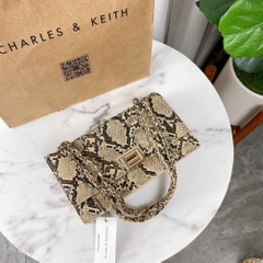 túi họa tiết da rắn CHARLES & KEITH