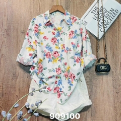 Áo somi linen bông