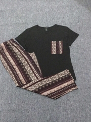Đồ bộ phối màu cotton 100%