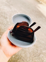 Kính gọng nhựa gập