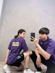 1642 GIRLS AWS OVERSIZE TEE