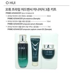 O-HUI PRIME ADVANCER 3pcs miniature kit / Essence / Serum / cream