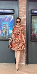 Đầm lụa mịn không nhăn