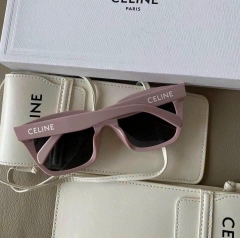 #CELINE Cl40198f_01a_Butterfly_Sunglasses_In_Black , white & Pin