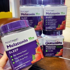KẸO NGỦ DINH DƯỠNG - NATROL GUMMIES MELATONIN 10MG
