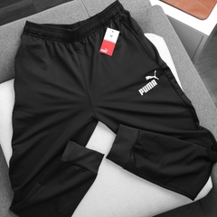 Jogger Puma thun poly 2 da dày mát, co giãn thoải mái. 3 túi khoá kéo
