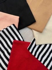 Dệt kim zara 3 lỗ dáng rộng