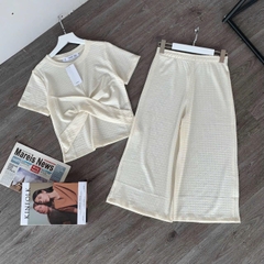 Bộ mango lửng xoắn eo