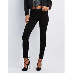 jean skinny đen
