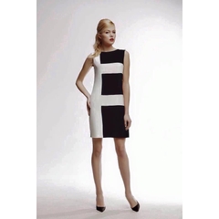 Đầm color block Hàng xuất chuẩn