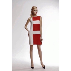 Đầm color block Hàng xuất chuẩn