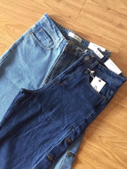 Q. Culottes nút dọc thân. 26-30.