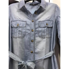 Đầm denim hàng dư xịn