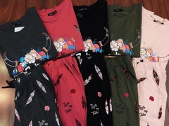 Bộ thun mặc nhà thun cotton 100%
