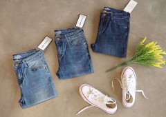 Jean Skinny chất Jean mềm co giãn