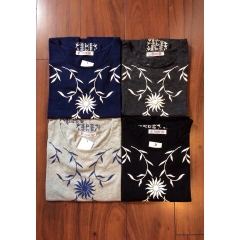 Đầm rớt vai Thun cotton in hoa