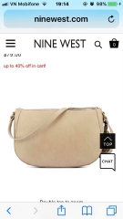 Nine west order Mỹ