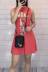 Đầm thun suôn xinh xắn
