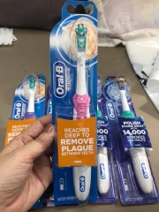 Bàn chải pin của ORALB hàng Mỹ