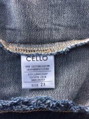 Áo khoát jean Cello xuất xịn