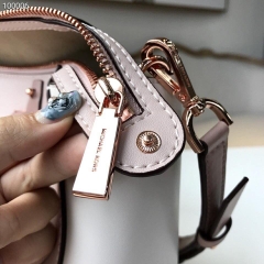 MK Nolita Muni Leather Messenger Bag