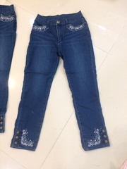 Quần jean lửng - JEAN STRESS AMES FEMME cực co giãn