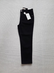 Quần 8 tất zara chất jean đen mịn co giãn thoải mái
