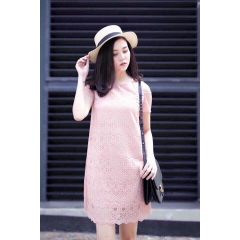 Đầm ren suôn OASIC rớt vai