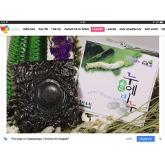 5 hộp xà phòng tằm của Hàn quốc