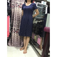 Đầm thun crayon xoè 8 mảnh