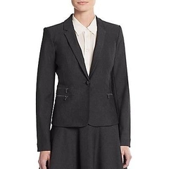 vest CK xịn túi khóa kéo độc đáo