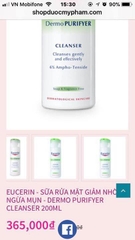 dược mỹ phẩm Eucerin