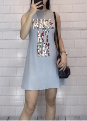 Đầm thun suôn xinh xắn