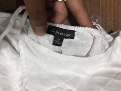 Jumsuit hàng xuất dư chất linen
