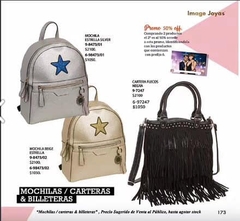 Mochila backpack estrella BY "Image Joyas"